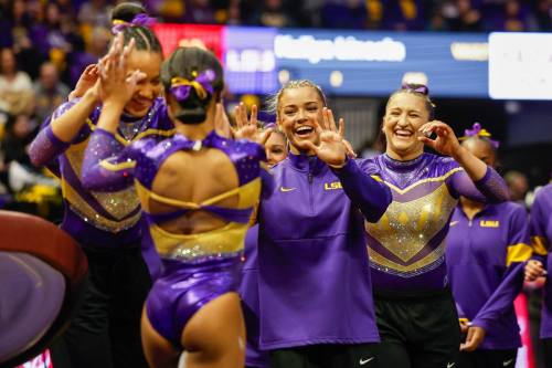 Olivia Dunne at Florida v LSU Gymnastics Meet, January 2025 1