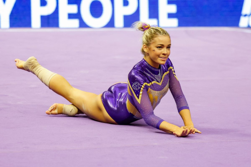 Olivia Dunne at Florida v LSU Gymnastics Meet, January 2025 5