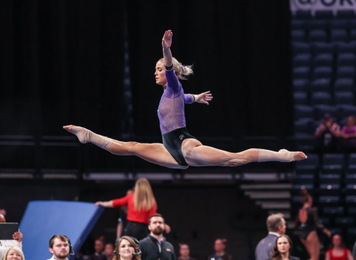 Olivia Dunne at Sprouts Farmers Market Collegiate Quad, January 2025 5