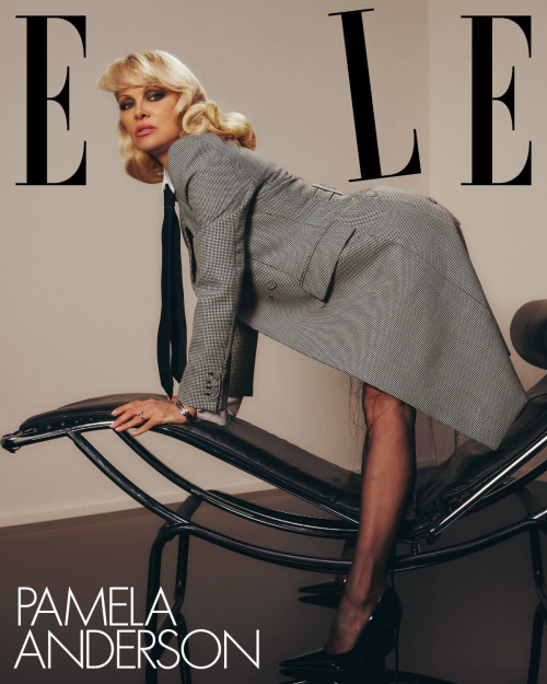 Pamela Anderson For Elle US, January 2025