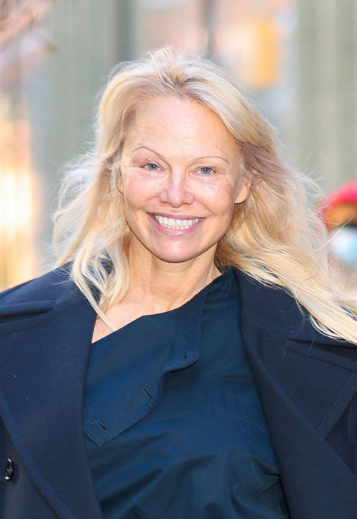 Pamela Anderson Spotted in Hudson Square, January 2025 5