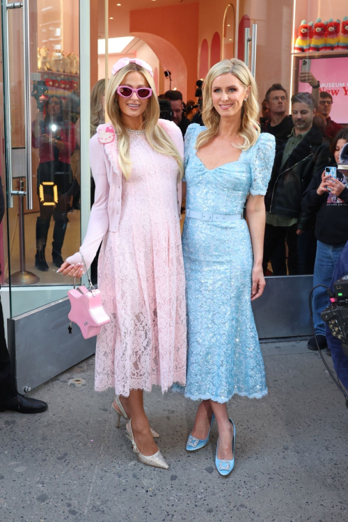 Paris and Nicky Hilton at Young Hearts Fest in New York, January 2025