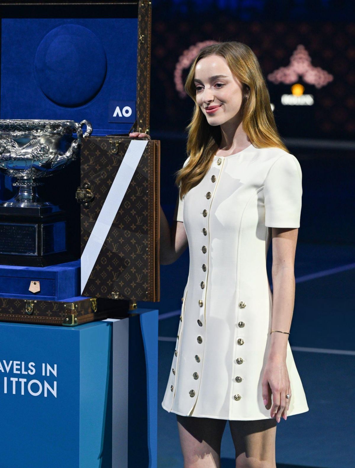 Phoebe Dynevor at Norman Brookes Challenge Cup Event, January 2025