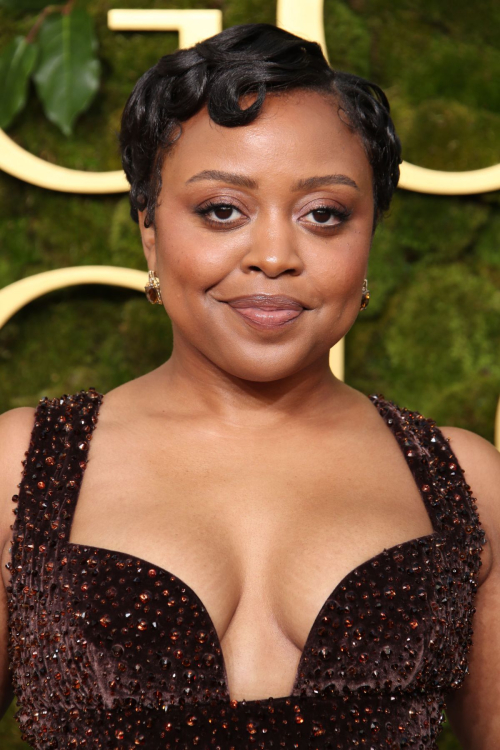 Quinta Brunson at 82nd Golden Globes in Beverly Hills, January 2025 2