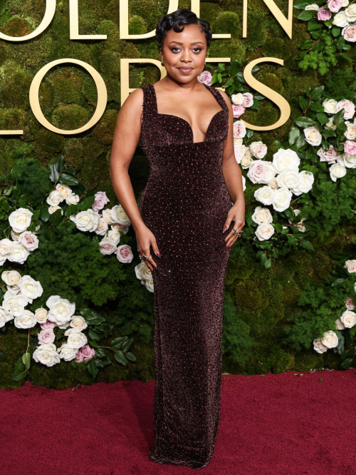 Quinta Brunson at 82nd Golden Globes in Beverly Hills, January 2025 3