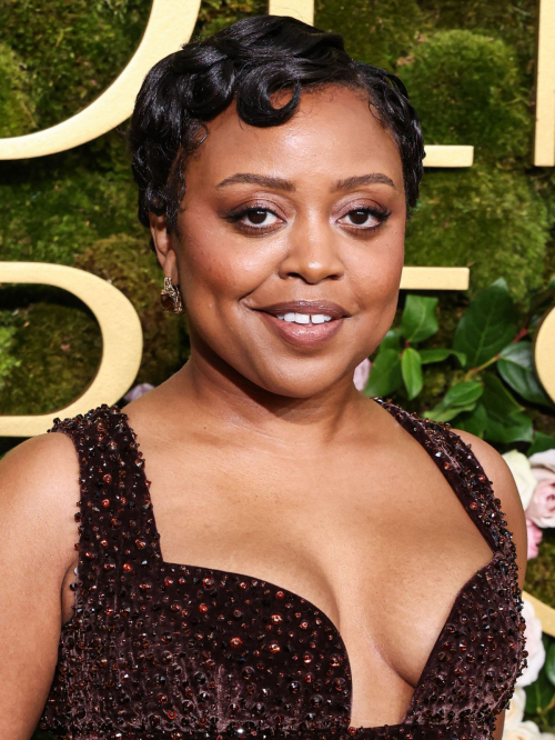 Quinta Brunson at 82nd Golden Globes in Beverly Hills, January 2025 4