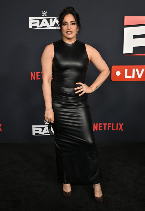 Raquel Rodriguez at WWE Monday Night RAW Premiere, January 2025