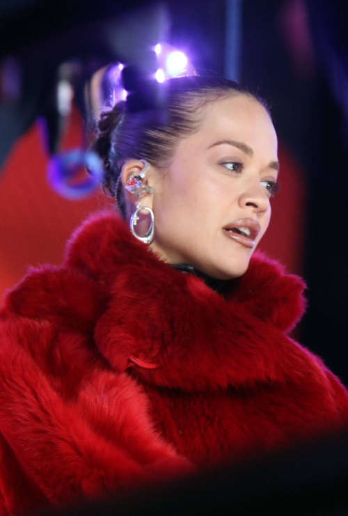 Rita Ora Prepares for Dick Clark