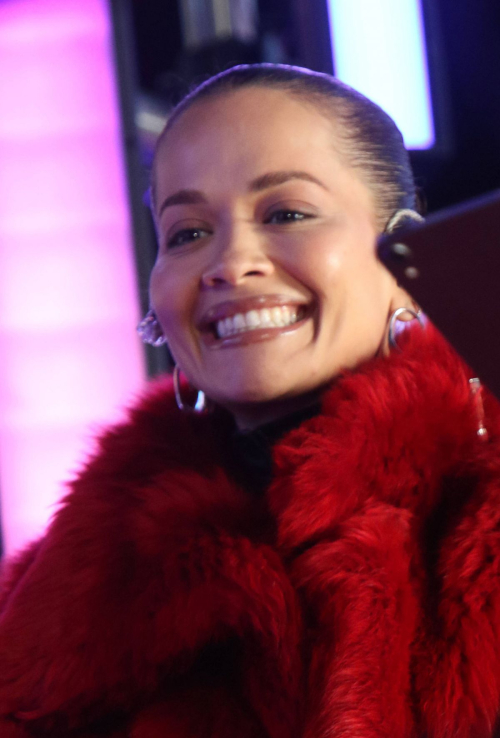 Rita Ora Prepares for Dick Clark