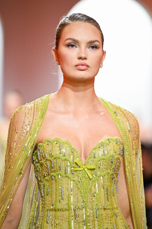 Rome Strijd at Elie Saab Haute Couture Runway Show, January 2025 4