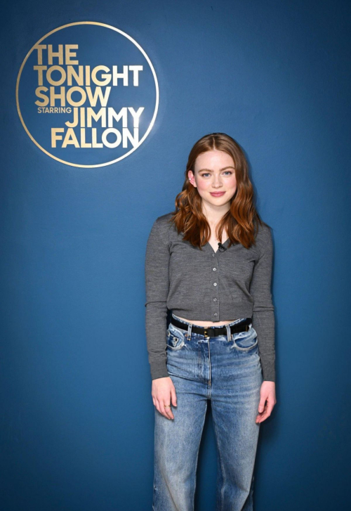 Sadie Sink at Tonight Show in New York, January 2025 1