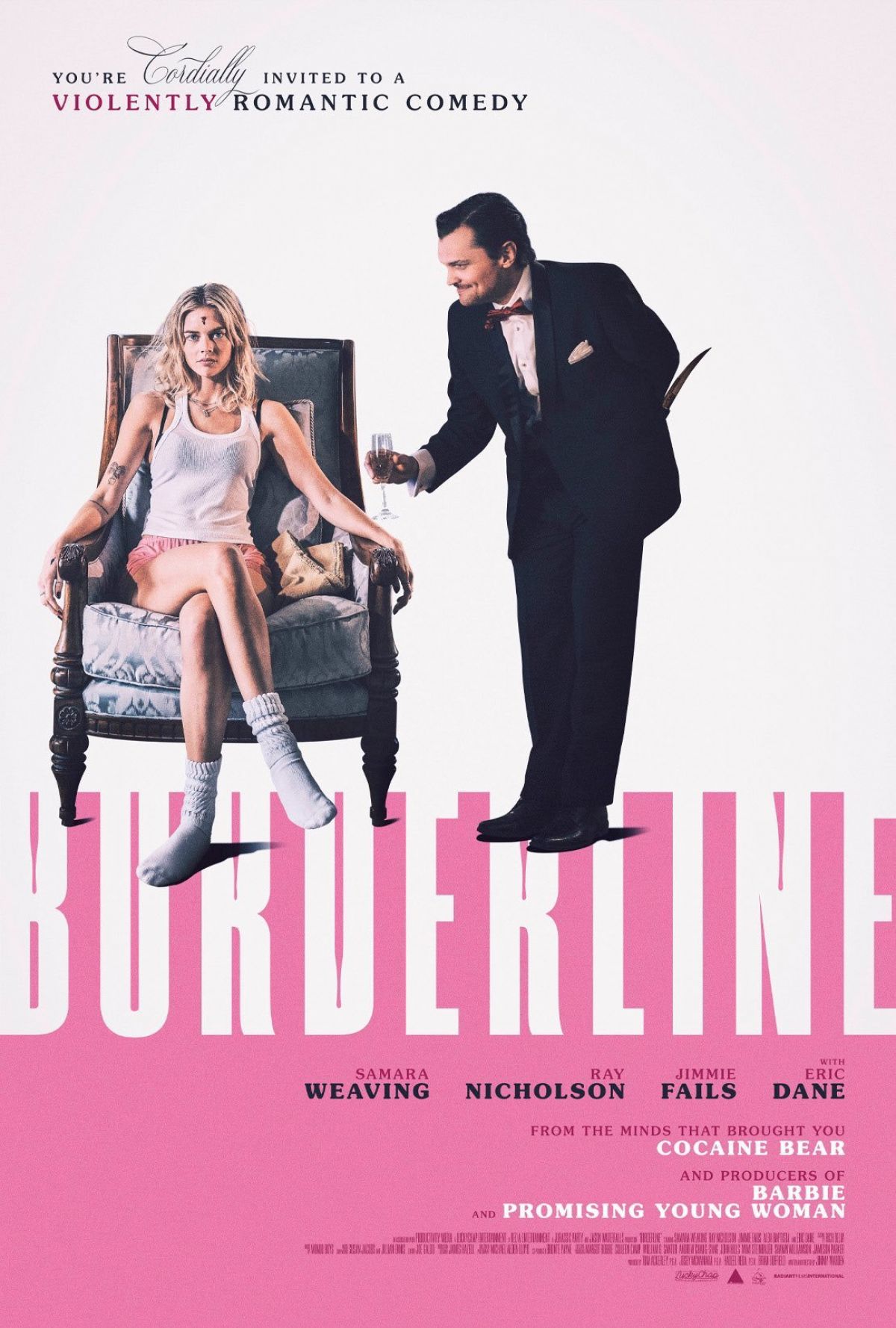 Samara Weaving - Borderline Poster, January 2025