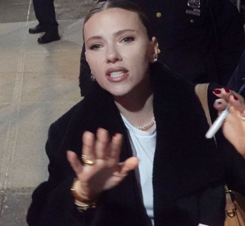 Scarlett Johansson Arrives at 92Y in New York City, January 2025 3