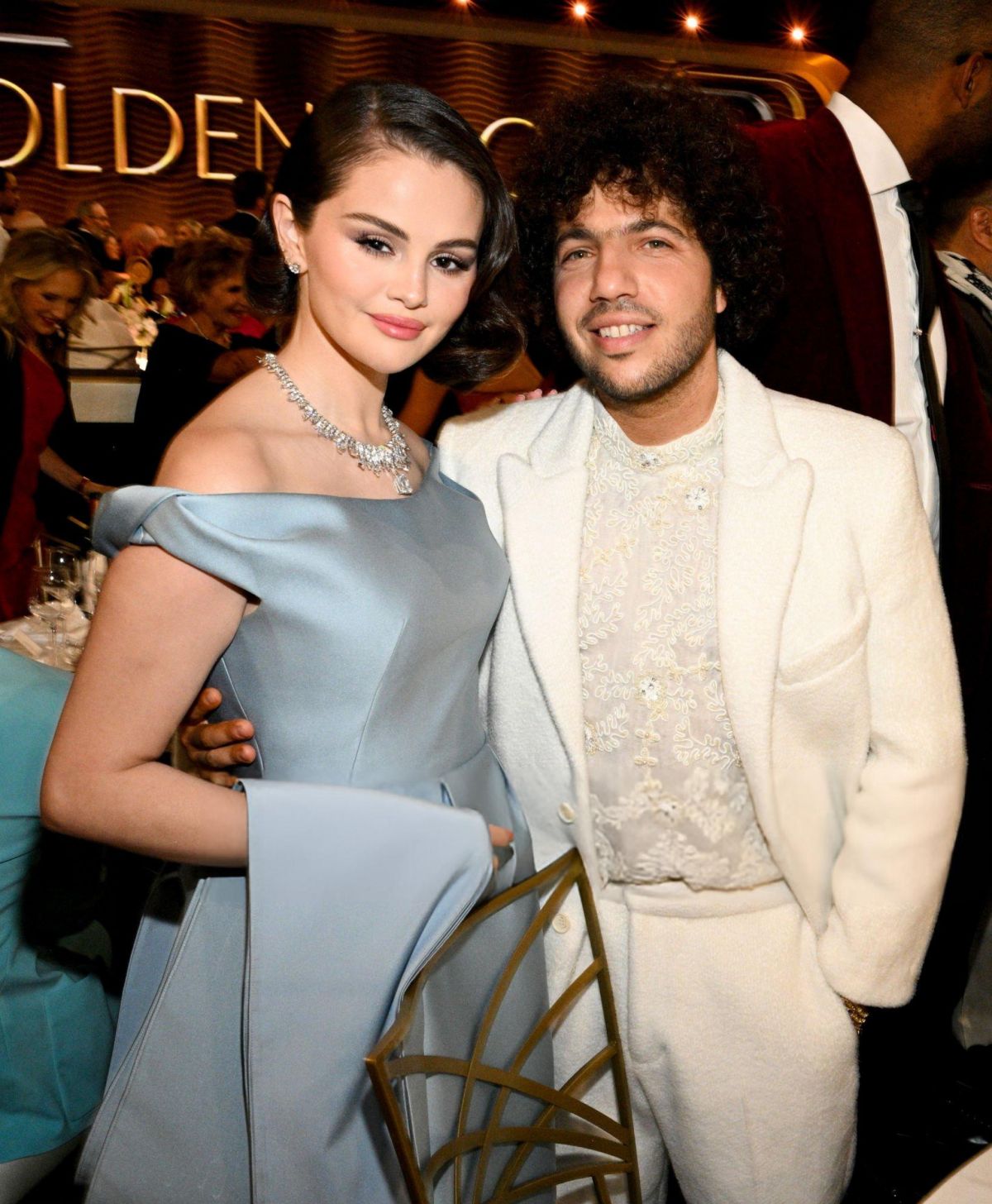 Selena Gomez and Benny Blanco Shine at Golden Globes, January 2025