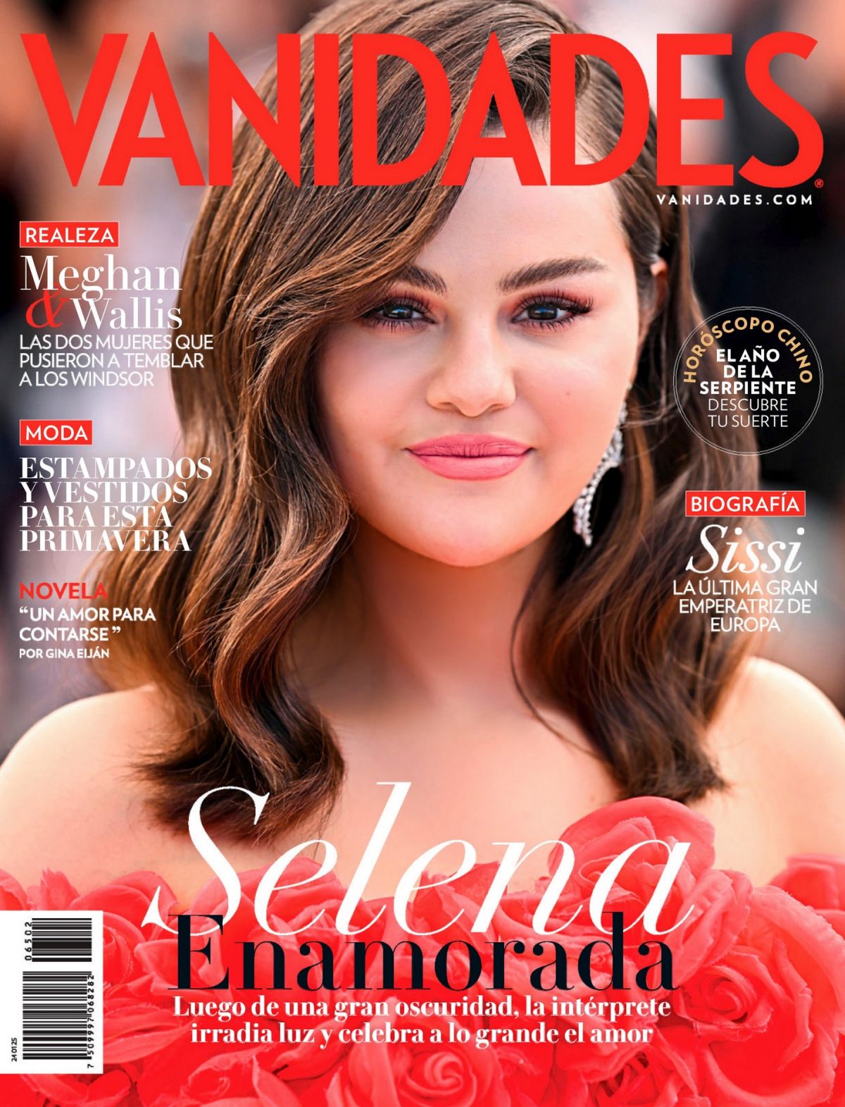 Selena Gomez featured in Vanidades Mexico, February 2025