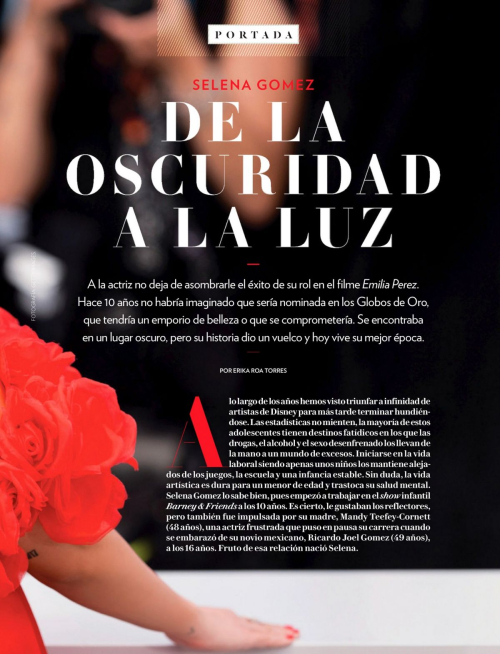 Selena Gomez featured in Vanidades Mexico, February 2025 6