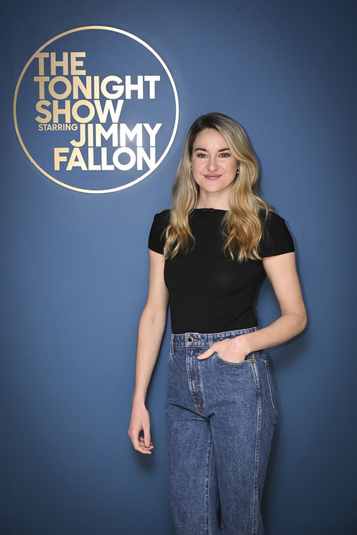 Shailene Woodley at Tonight Show, January 2025