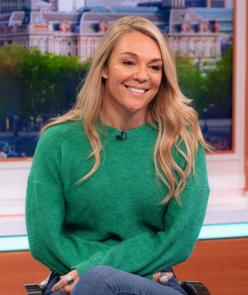 Sophie Morgan on Good Morning Britain, January 2025