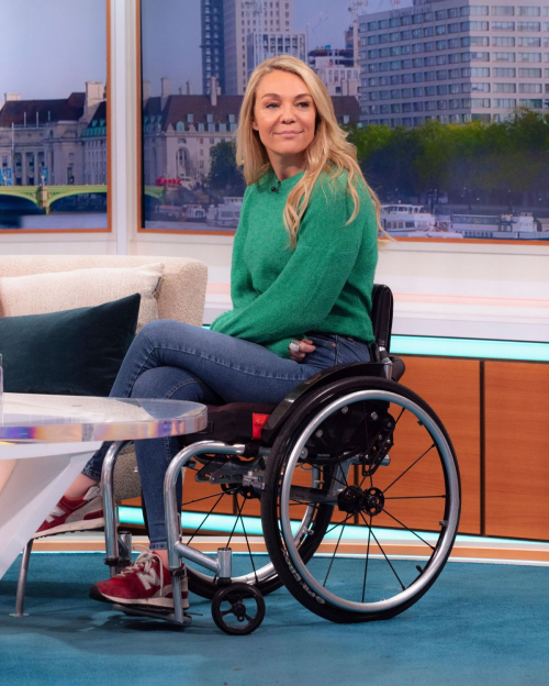 Sophie Morgan on Good Morning Britain, January 2025 5