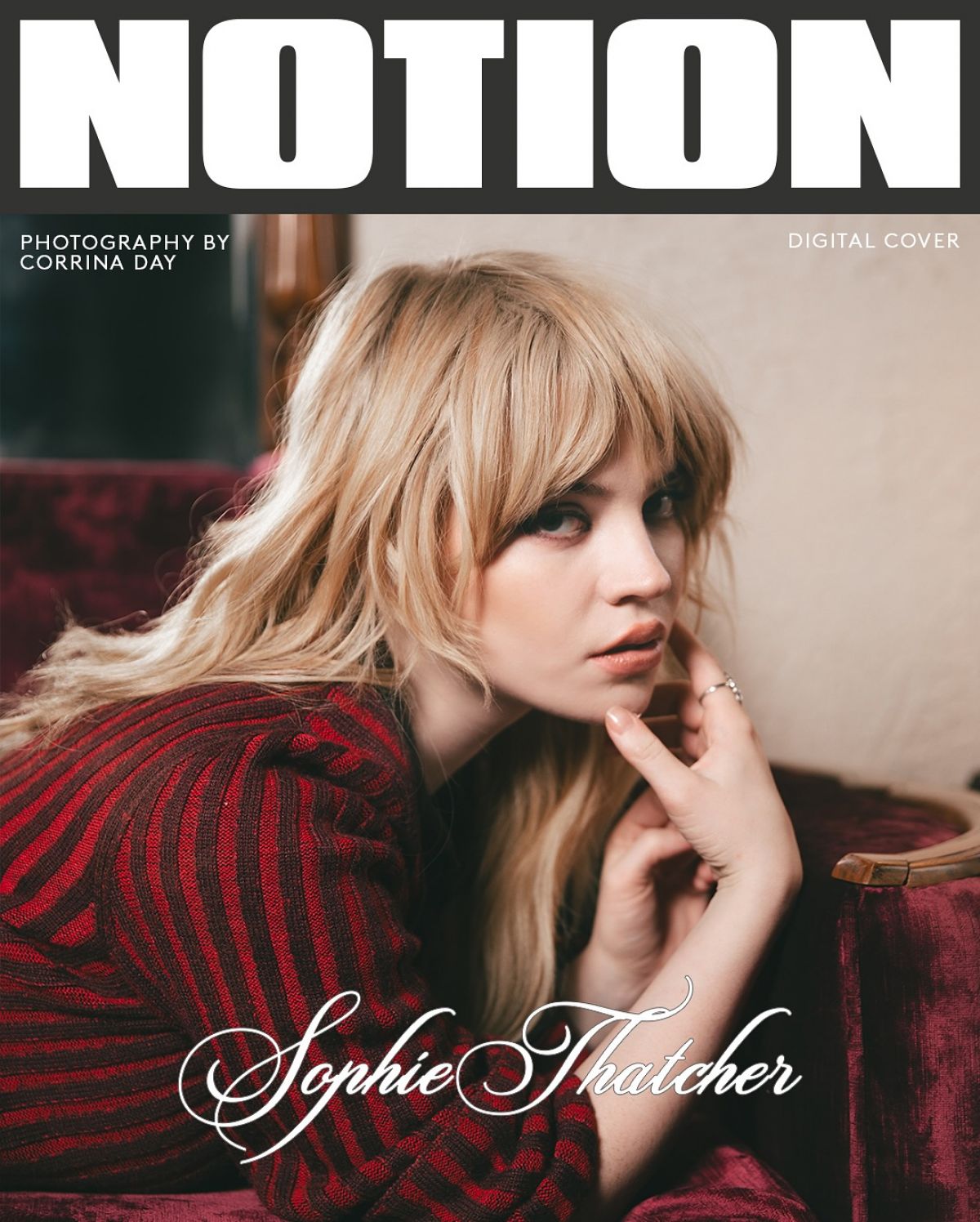 Sophie Thatcher for Notion Magazine, January 2025