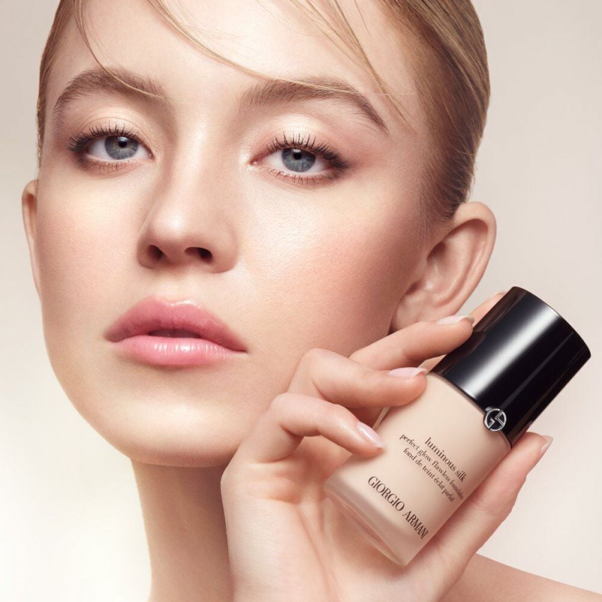 Sydney Sweeney Stars in New Armani Beauty Campaign, January 2025