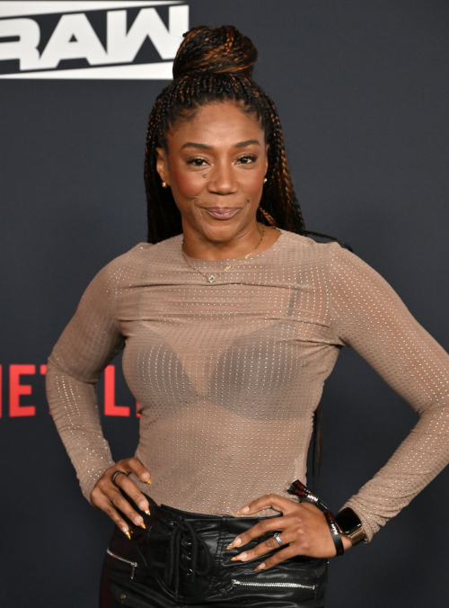 Tiffany Haddish at WWE Monday Night RAW Premiere, January 2025 5