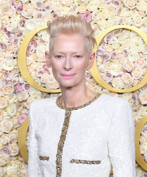 Tilda Swinton Exudes Glamour at Golden Globes, January 2025 1