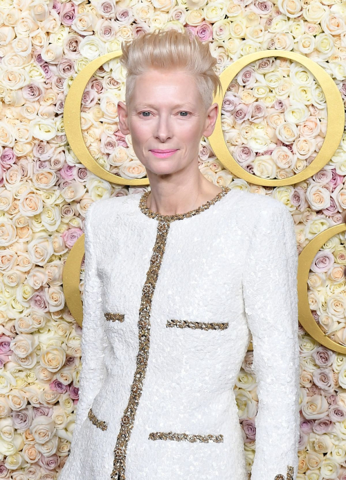 Tilda Swinton Exudes Glamour at Golden Globes, January 2025 3