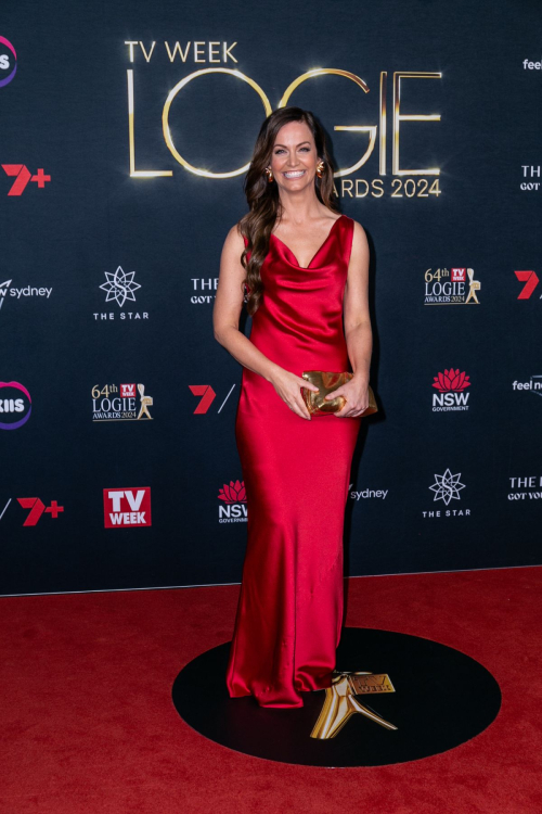 Ursula Heger Shines at 64th TV WEEK Logie Awards, August 2024