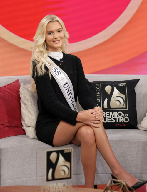 Victoria Kjaer for Despierta America, January 2025 1