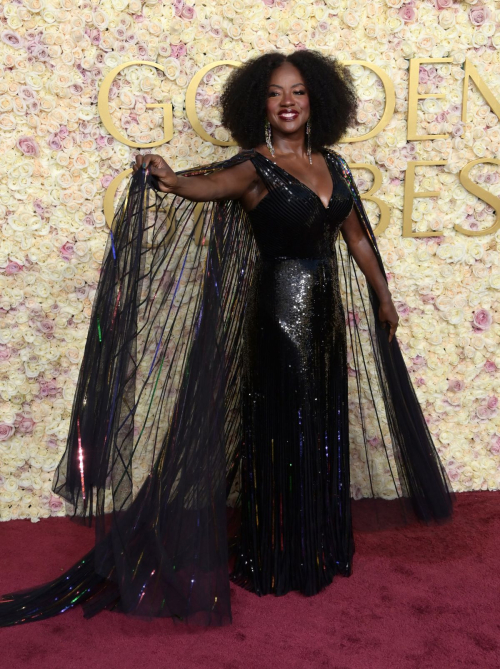 Viola Davis at 82nd Golden Globes in Beverly Hills, January 2025 1