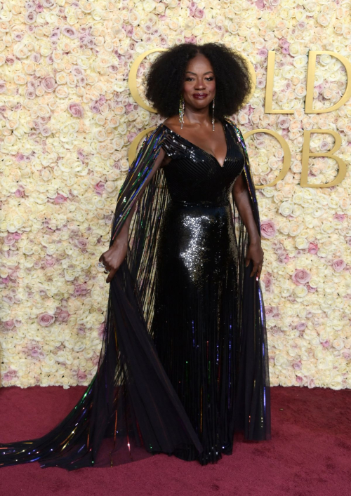 Viola Davis at 82nd Golden Globes in Beverly Hills, January 2025 3