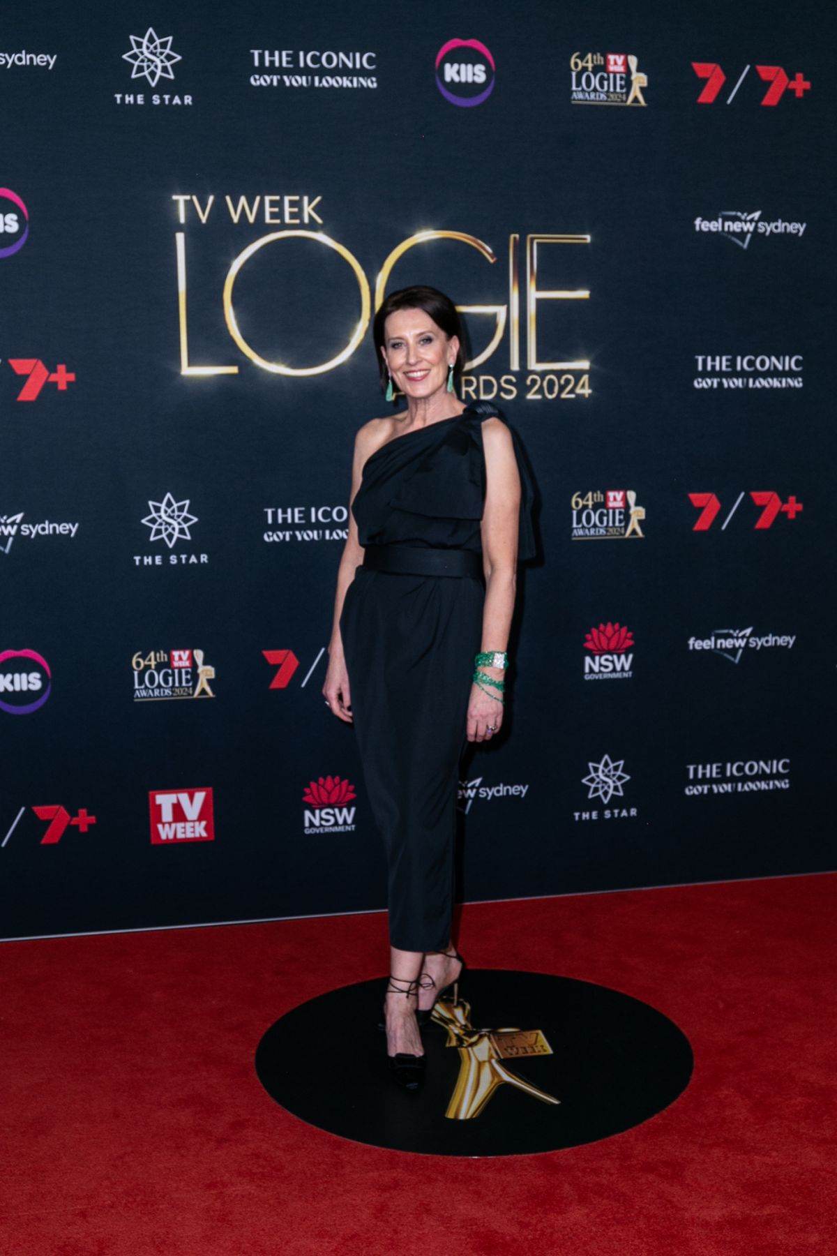 Virginia Trioli at Logie Awards, August 2024