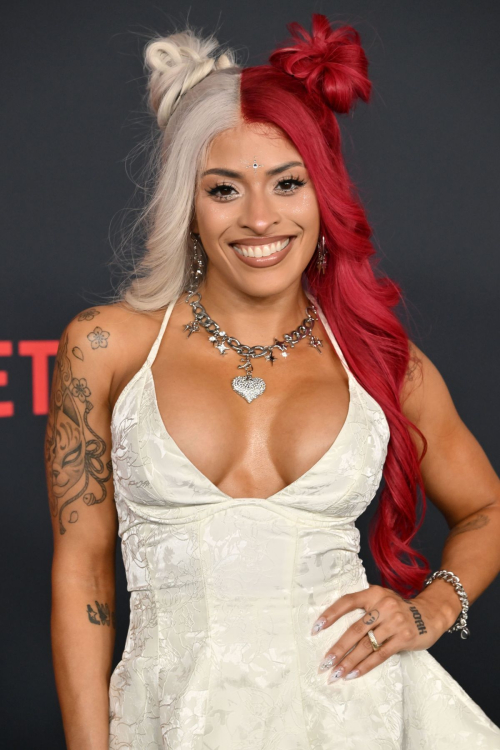 Zelina Vega at WWE Monday Night RAW Premiere, January 2025