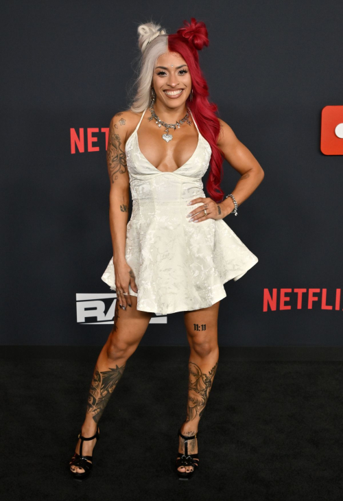 Zelina Vega at WWE Monday Night RAW Premiere, January 2025 2