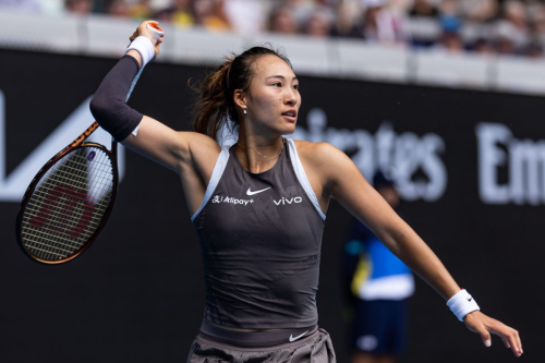 Zheng Qinwen at Australian Open, January 2025 9