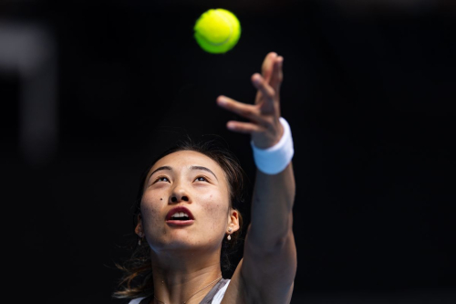 Zheng Qinwen at Australian Open, January 2025 8