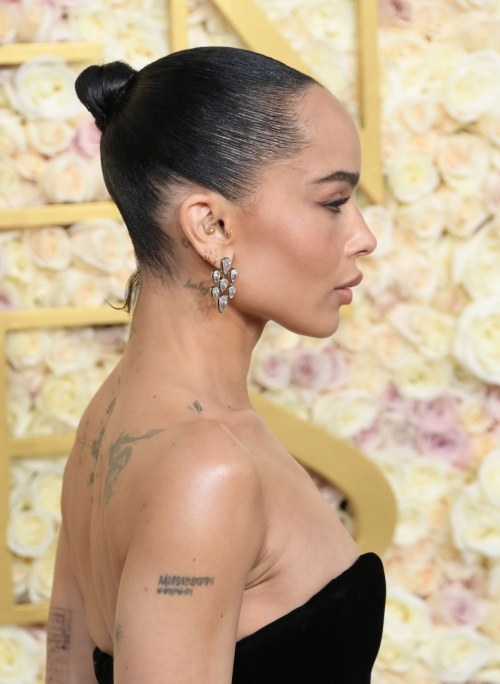 Zoe Kravitz Spotted at 82nd Golden Globes, January 2025 1