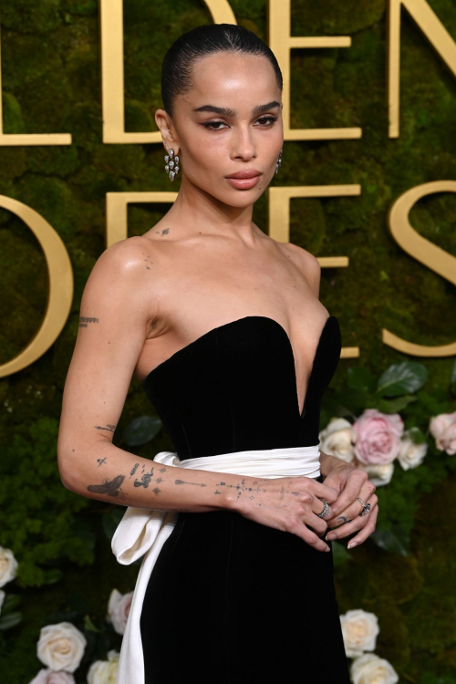 Zoe Kravitz Spotted at 82nd Golden Globes, January 2025 4