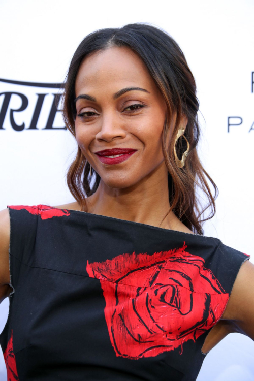 Zoe Saldana Wins at Creative Impact Awards, January 2025