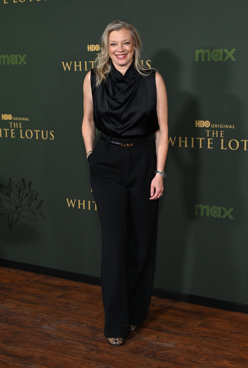 Amy Smart at The White Lotus Season 3 Premiere, Feb 2025 3