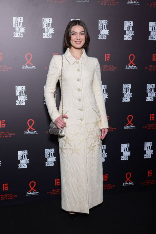 Anamaria Vartolomei at 22nd Fashion Dinner Supporting Sidaction, January 2025