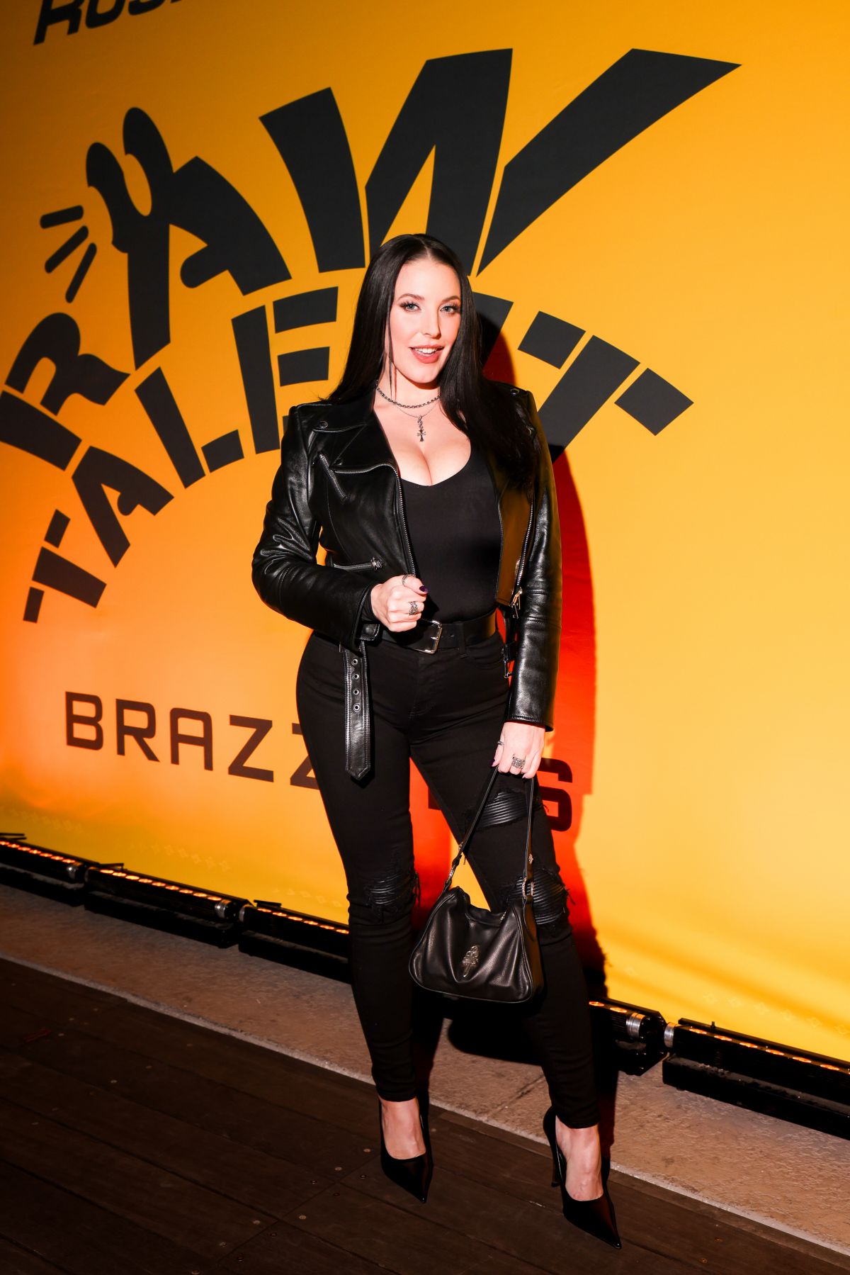 Angela White at Brazzers X Rosie Marks Raw Talent Book Launch, 2025