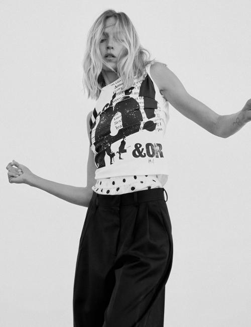 Anja Rubik for Elle France Feature, February 2025 13