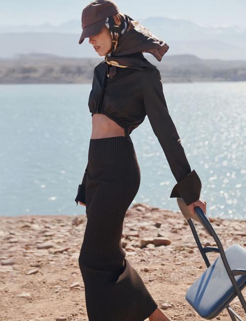 Anja Rubik for Elle France Feature, February 2025 15