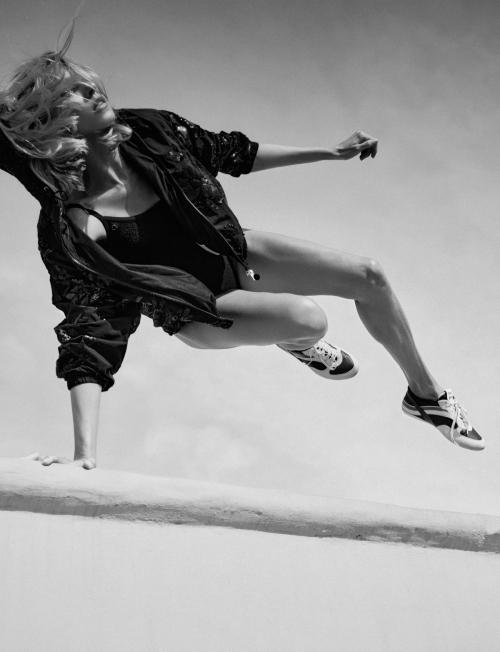 Anja Rubik for Elle France Feature, February 2025 22