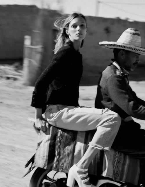 Anja Rubik for Elle France Feature, February 2025 27