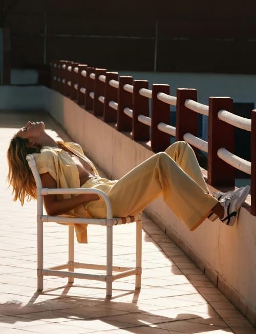 Anja Rubik for Elle France Feature, February 2025 44