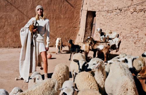 Anja Rubik for Elle France Feature, February 2025 52