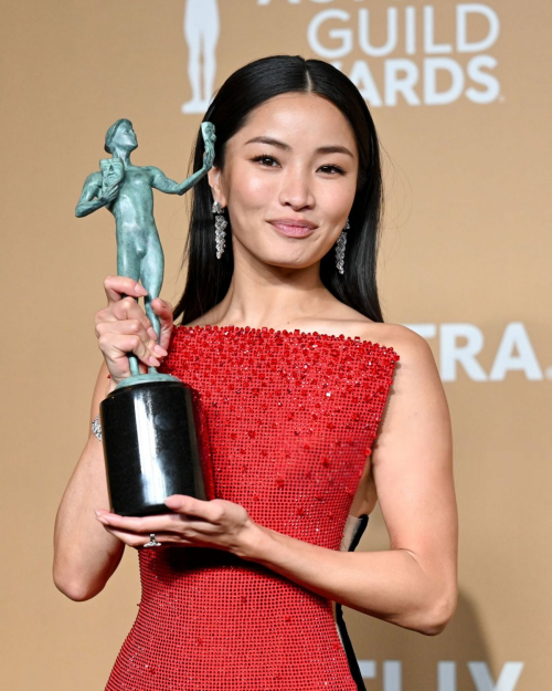 Anna Sawai at SAG Awards in Los Angeles, Feb 2025